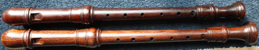 hoher und tiefer Alt