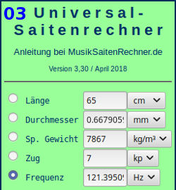 Saitenberechnung 03