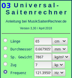 Saitenberechnung 03