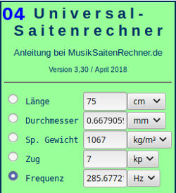 Saitenberechnung 04