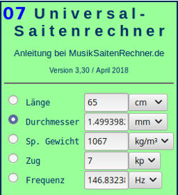 Saitenberechnung 07