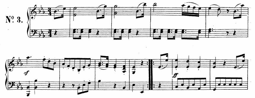 Beethoven, Menuett
